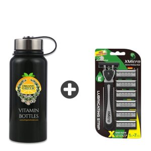 Vitamin Bottles & Razor