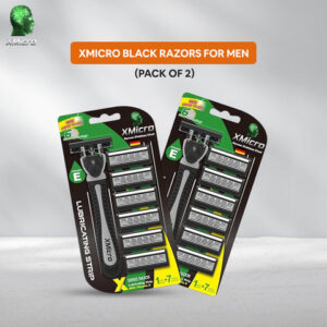 XMicro Black Razors For Men